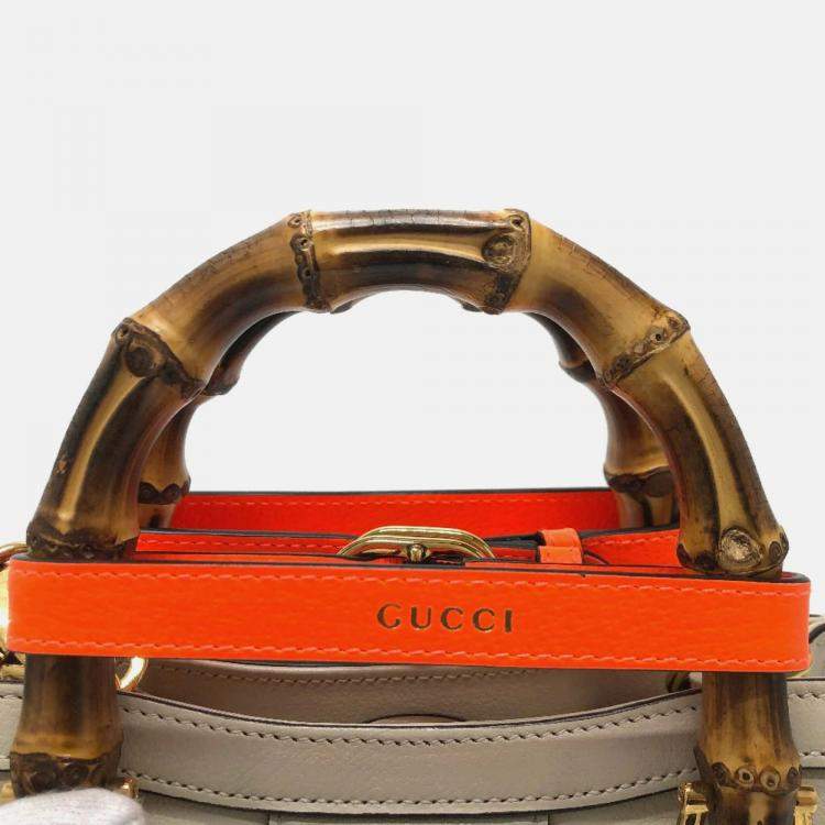 Pre Owned Gucci White GG Marmont bag