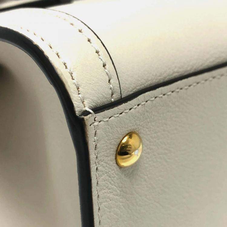Pre Owned Gucci White GG Marmont bag