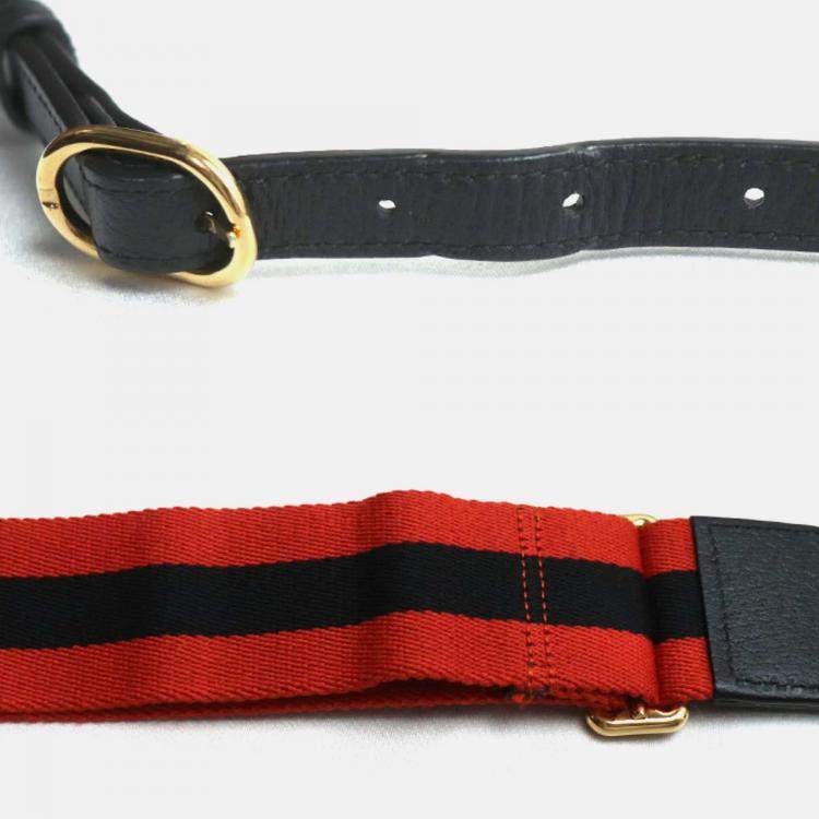 Pre Owned Gucci Black Diana Tote Bag