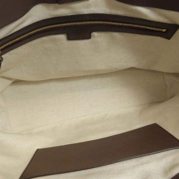Pre Owned Gucci Canvas Offdia GG Medium Tote Bag