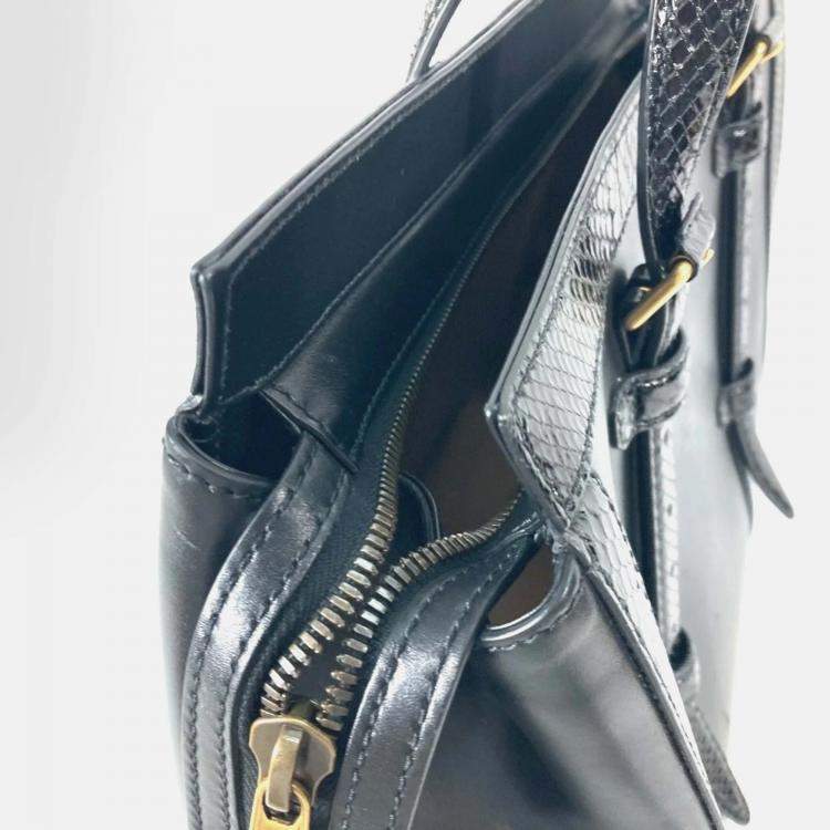 Pre Owned Gucci Black Tote Bag