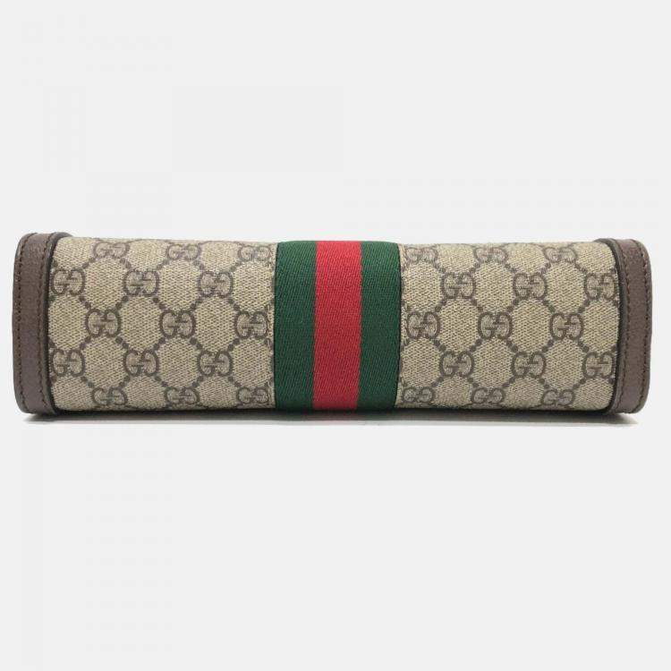Pre Owned Gucci Brown chain bag Shoulder Bag