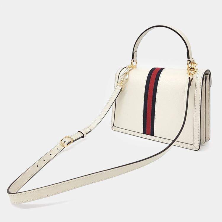 Pre Owned Gucci Ophidia Top Handle Bag