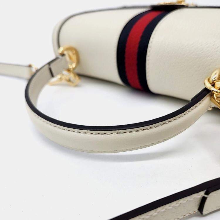 Pre Owned Gucci Ophidia Top Handle Bag