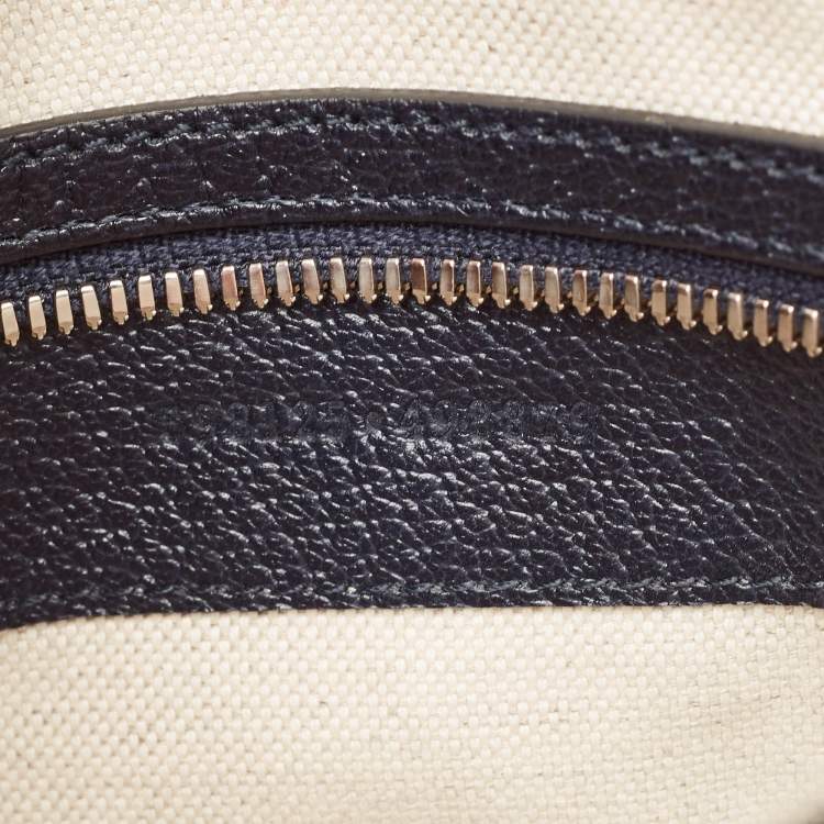 Pre Owned Gucci Blue/Beige GG Supreme Canvas Small Ophidia Crossbody Bag