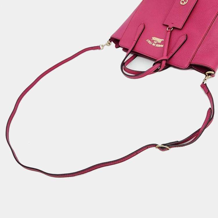 Pre Owned Gucci mini swing tote and shoulder bag