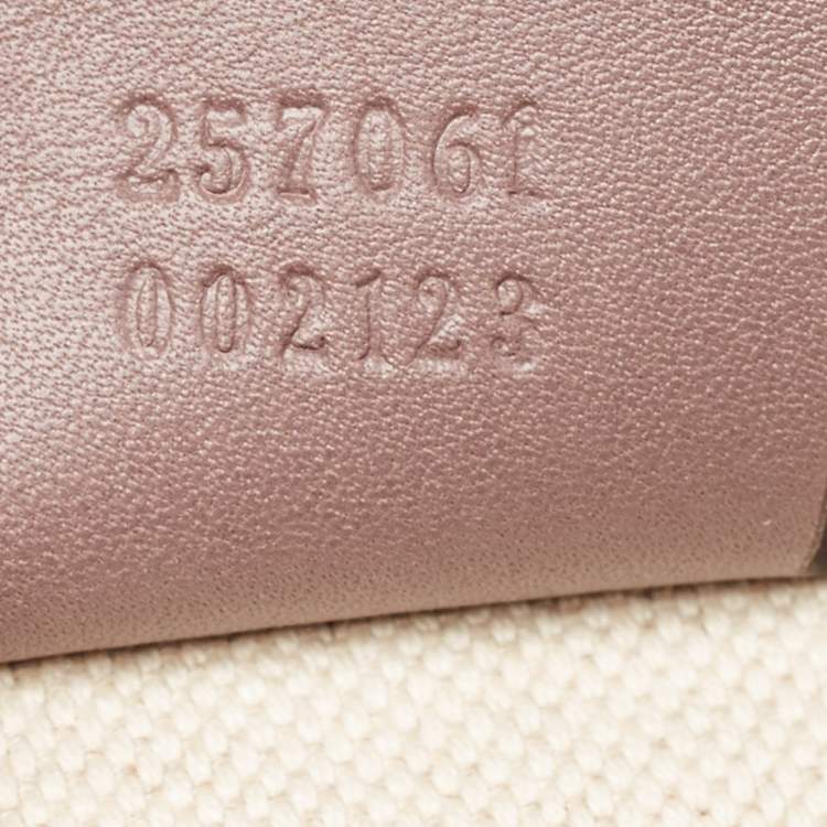 Pre Owned Gucci Old Rose Guccissima Leather Mayfair Tote