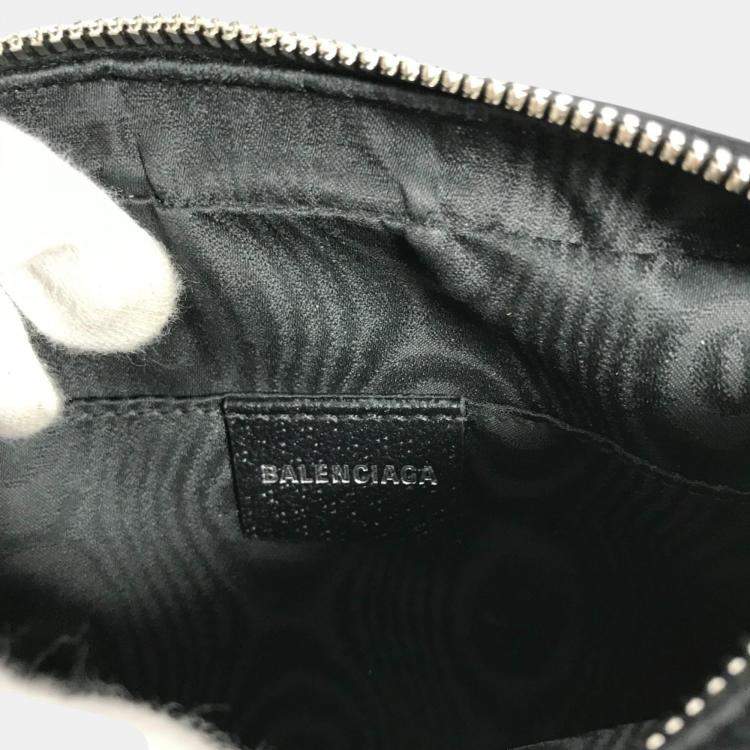 Pre Owned Gucci x Balenciaga Black Pochette Crossbody bag