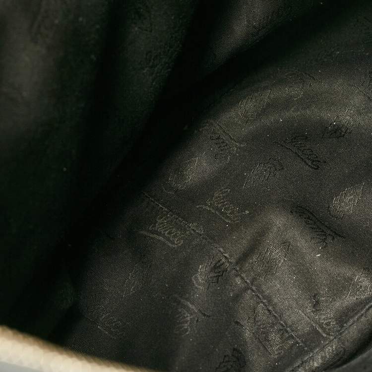 مملوكة مسبقًا Gucci Dark Grey Leather Medium Web Horsebit Heritage Hobo