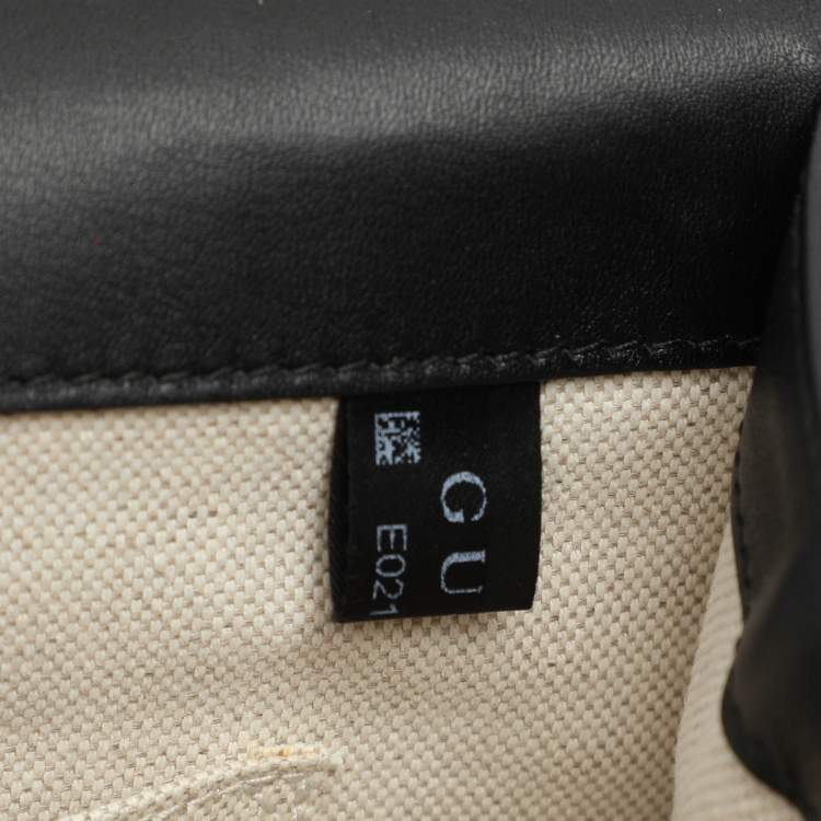 Pre Owned Gucci Tri Color Leather Large Dionysus Bamboo Top Handle Bag