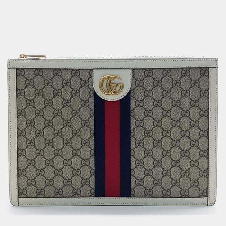 Pre Owned Gucci Ophidia Portfolio Case