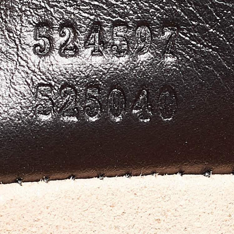 Pre Owned Gucci Black Matelassé Leather GG Marmont 2.0 Multi Belt Bag