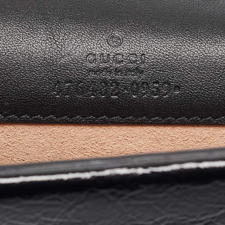 مملوكة مسبقًا Gucci Dark Blue GG Velvet and Patent Leather Super Mini Dionysus Shoulder Bag