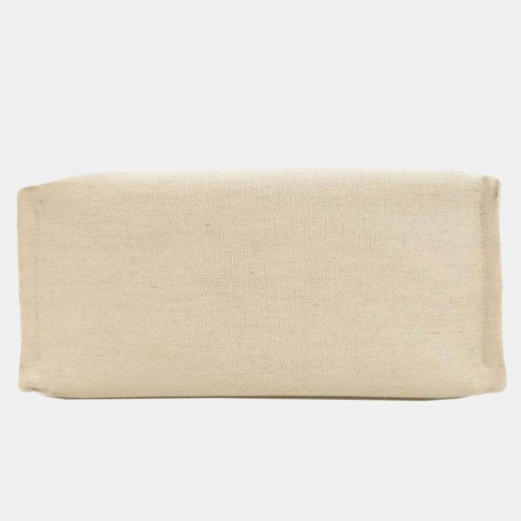 Pre Owned Gucci Canvas Printed Handbag