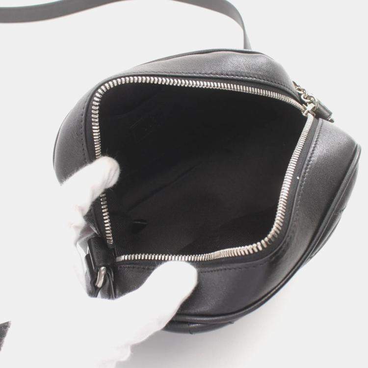 Pre Owned Gucci Leather Black Blondie Shoulder Bag
