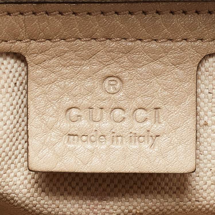 مملوكة مسبقًا Gucci Beige GG Canvas and Leather Miss GG Hobo
