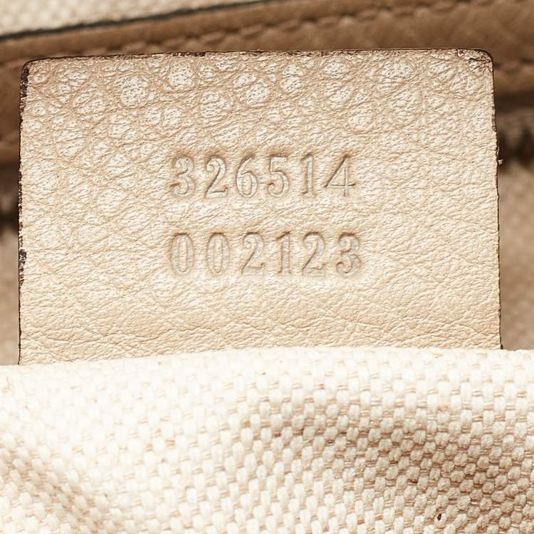 مملوكة مسبقًا Gucci Beige GG Canvas and Leather Miss GG Hobo