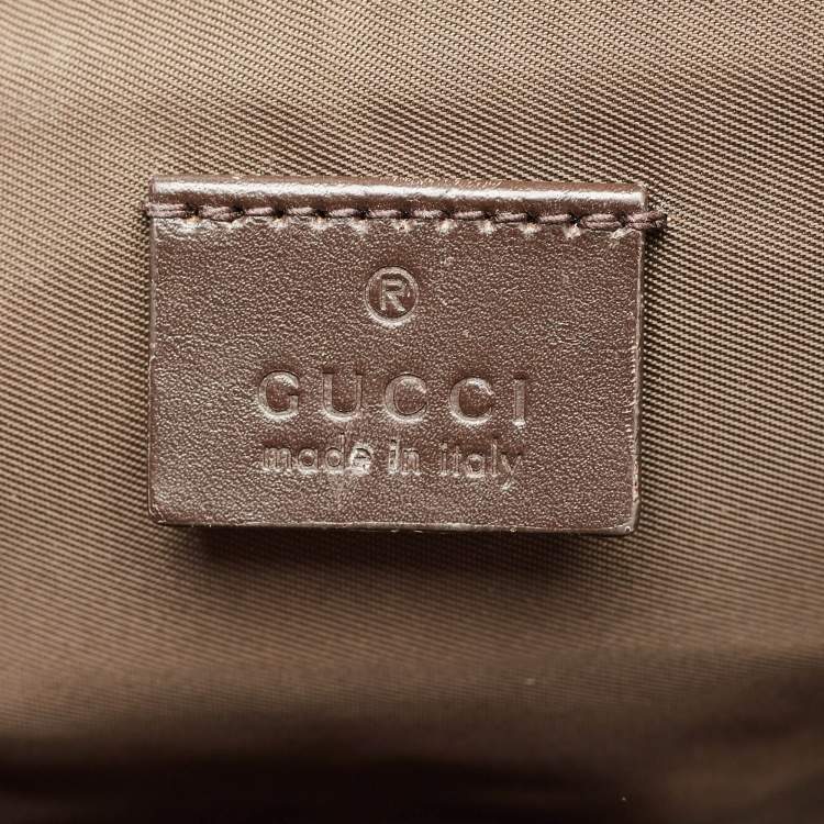 Pre Owned Gucci Beige GG Supreme Canvas Medium Baby Changing Bag