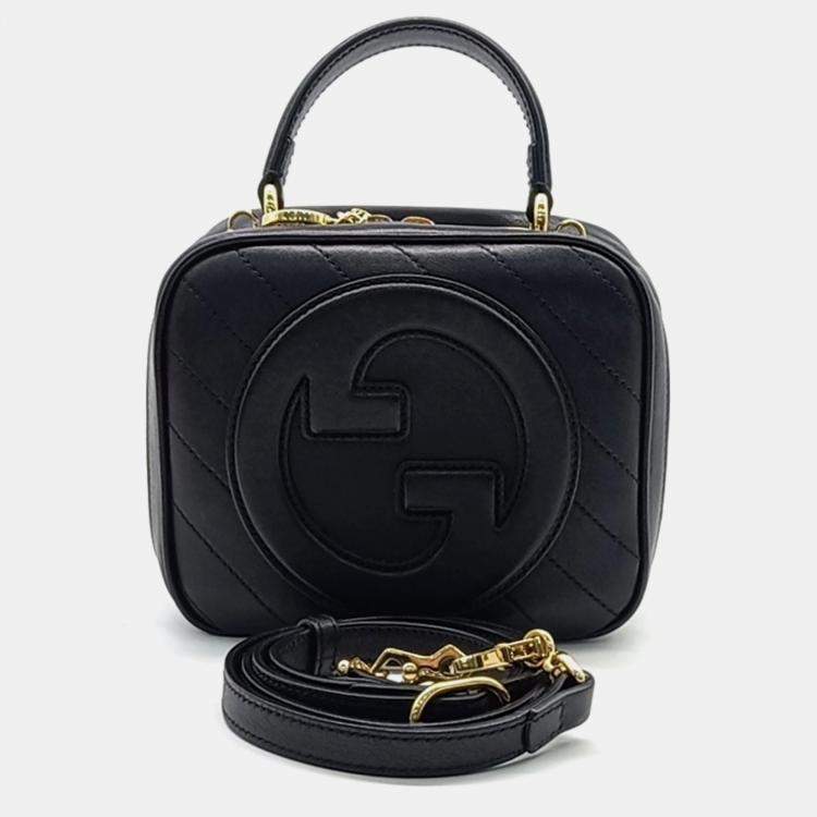 Pre Owned Gucci Blondie Top Handle Bag