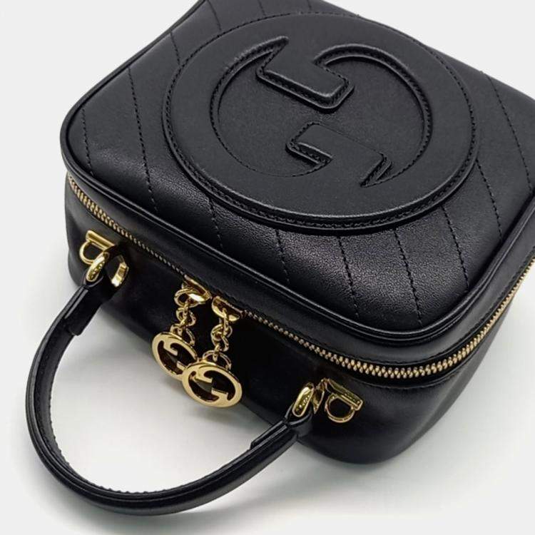 Pre Owned Gucci Blondie Top Handle Bag