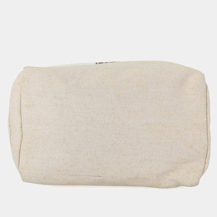 Pre Owned Gucci Canvas Tote bag