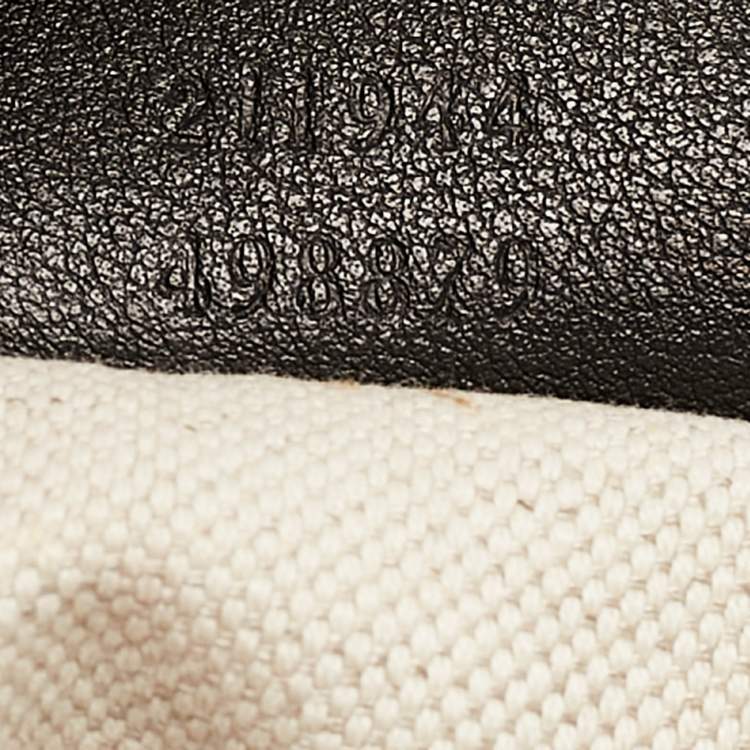 Pre Owned Gucci Black Guccissima Leather Medium Sukey Tote