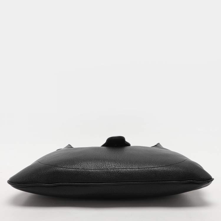 Pre Owned Gucci Black Leather Aphrodite Hobo