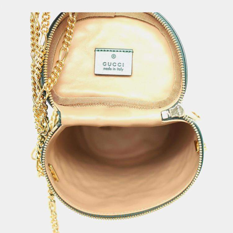 Pre Owned Gucci Zumi Medium Leather Cylinder Shoulder Bag