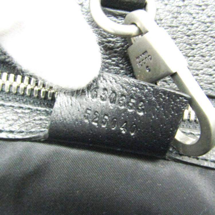 Pre Owned Gucci Black Leather, Nylon Off The Grid  Tote Bag