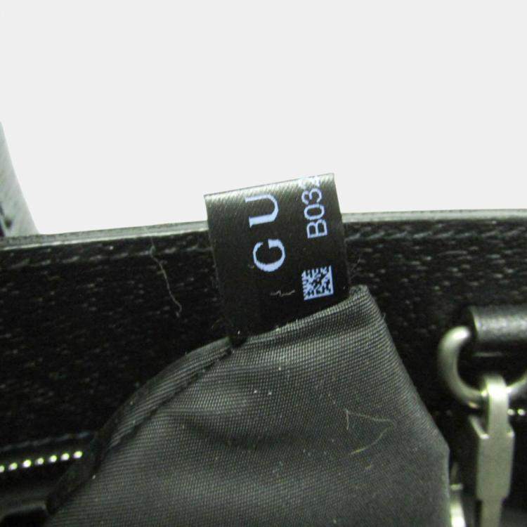 Pre Owned Gucci Black Leather, Nylon Off The Grid  Tote Bag