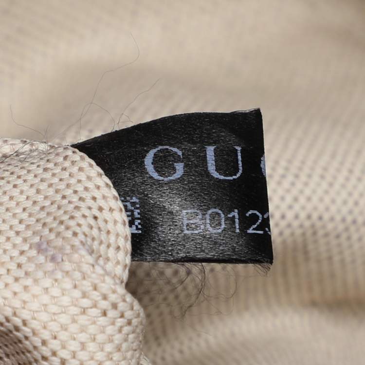 Pre Owned Gucci Brown Guccissima Leather Mayfair Tote
