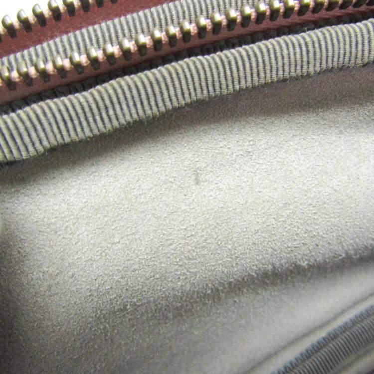 Pre Owned Gucci Light Pink GG Marmont Leather Shoulder Bag