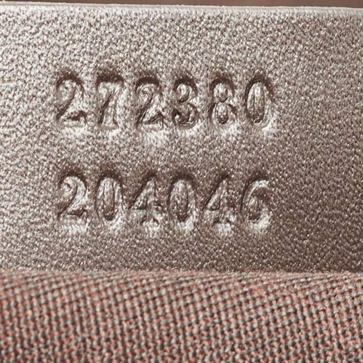 Pre Owned Gucci Brown GG Canvas Shoulder Bag