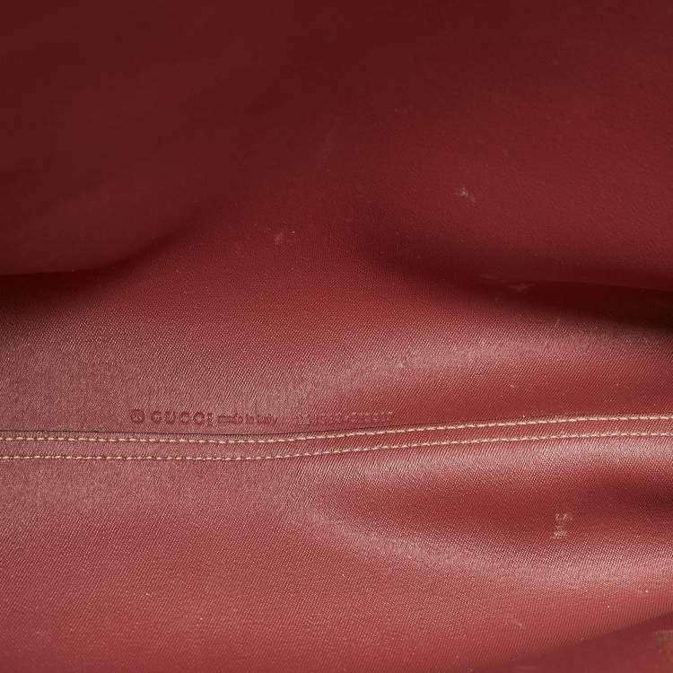 Pre Owned Gucci Multicolor GG Supreme Canvas Blooms Reversible Tote