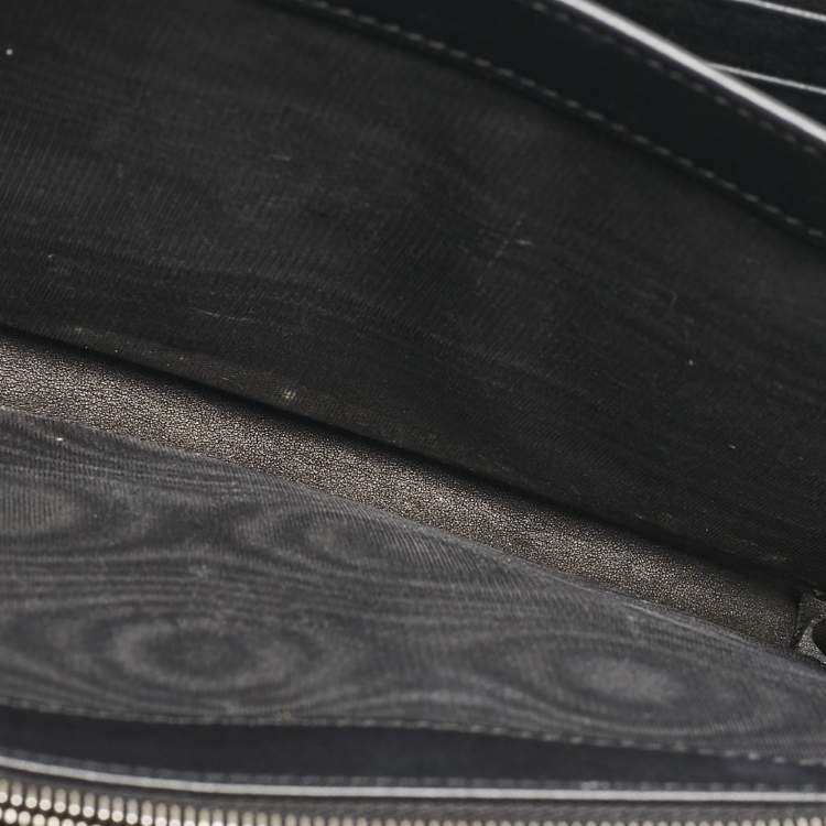 Pre Owned Gucci Black GG Velvet Mini Dionysus Wallet On Chain