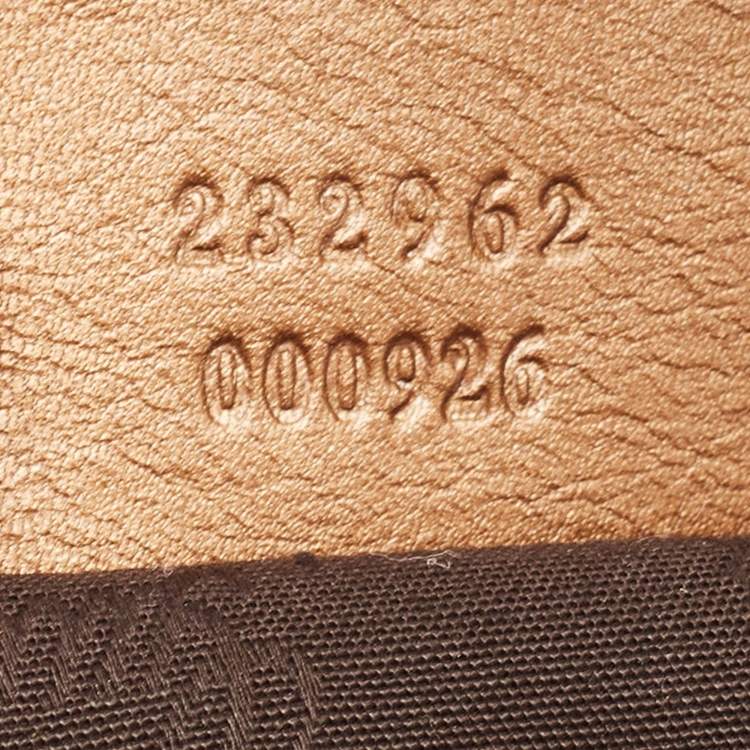 Pre Owned Gucci Beige/Brown GG Canvas and Leather Medium GG Twins Hobo