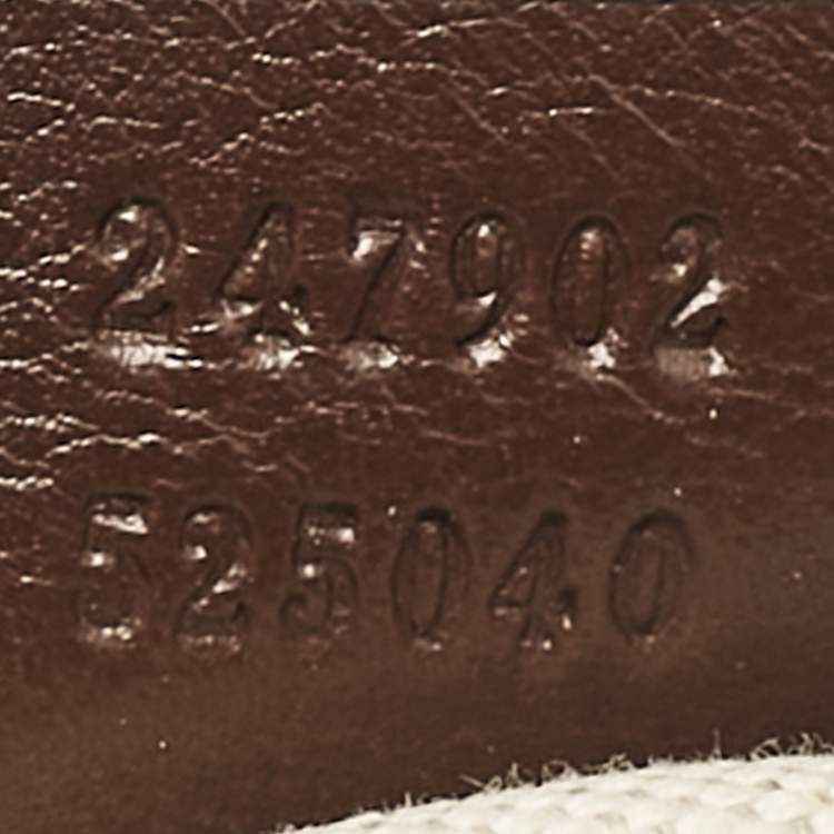 Pre Owned Gucci Brown Diamante Leather Medium Sukey Tote