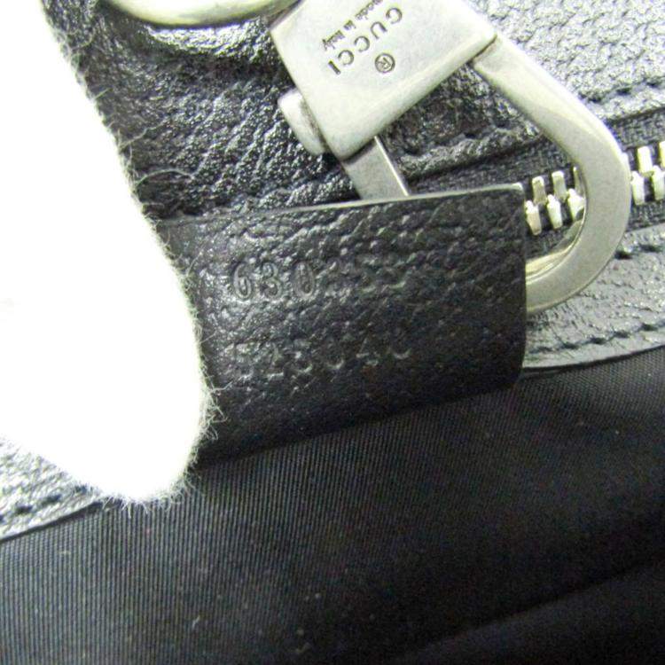 Pre Owned Gucci Black Nylon Canvas GG Off The Grid Shoulder Bag