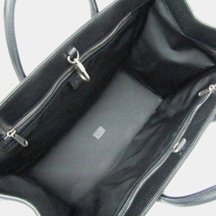Pre Owned Gucci Black Nylon Canvas GG Off The Grid Shoulder Bag