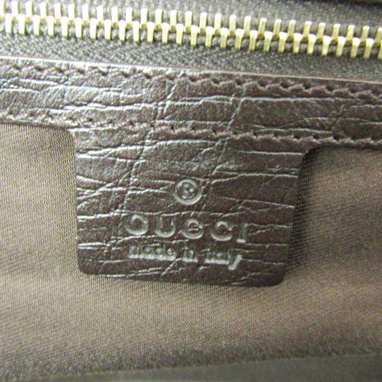 Pre Owned Gucci Beige GG Canvas Sherry Tote Bag