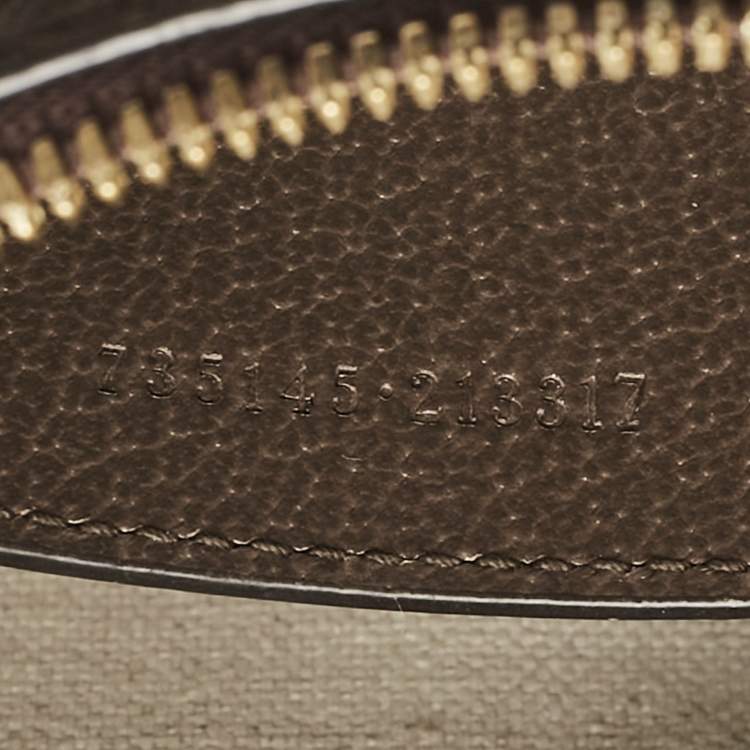 Pre Owned Gucci Beige/Brown GG Supreme Canvas Small Ophidia Bag