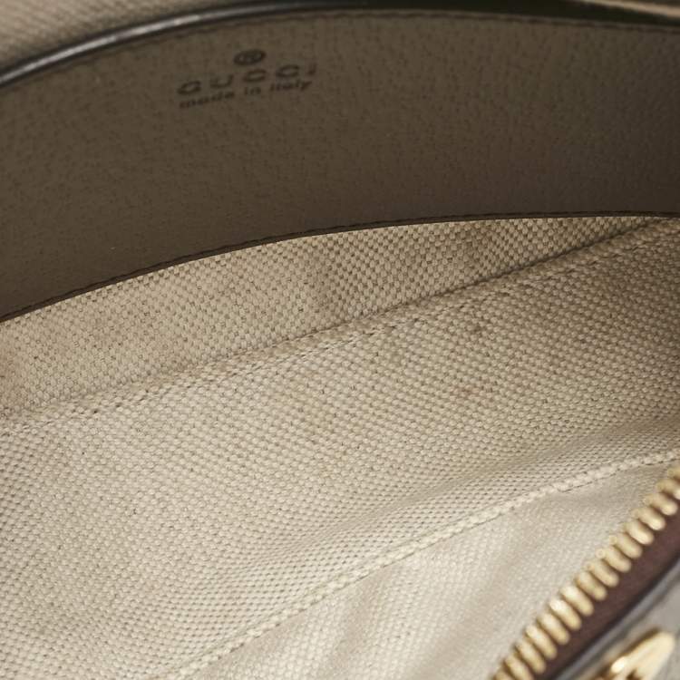 Pre Owned Gucci Beige/Brown GG Supreme Canvas Small Ophidia Bag