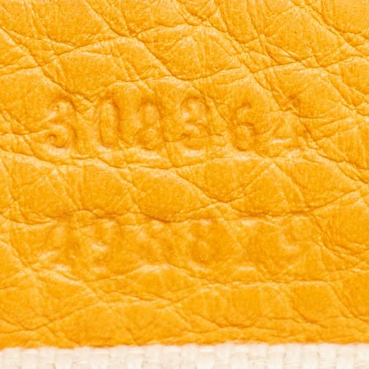 Pre Owned Gucci Mustard Leather Small Soho Disco Crossbody Bag