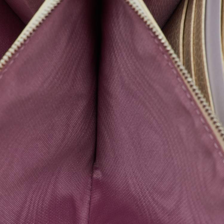 Pre Owned Gucci White Leather Dionysus Wallet on Chain