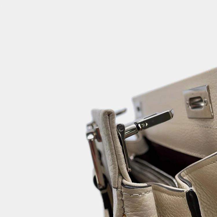 Pre Owned Gucci Zumi 2Wayhandbag Ivory Leather