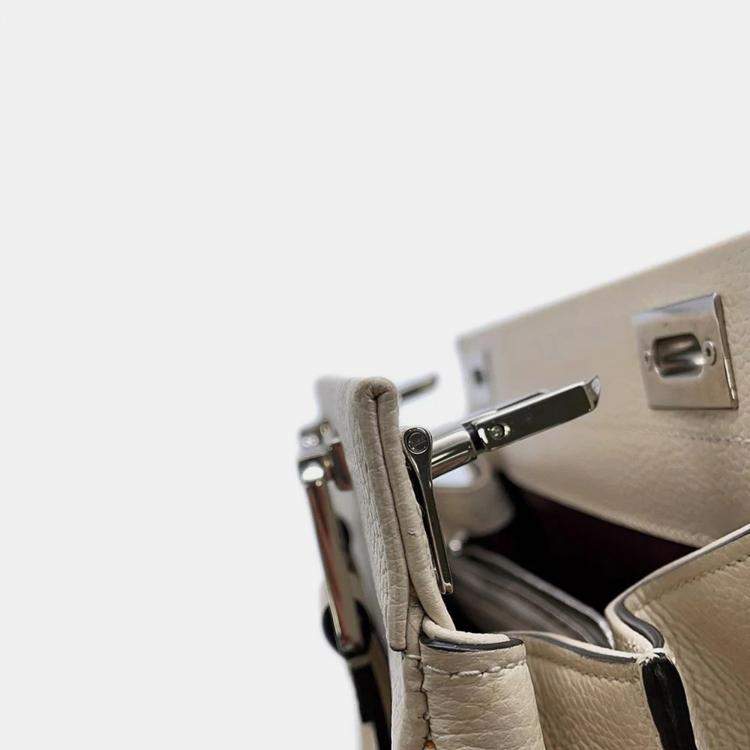 Pre Owned Gucci Zumi 2Wayhandbag Ivory Leather