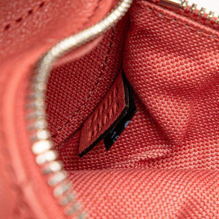 Pre Owned Gucci Pink Leather Blondie Mini Shoulder Bag