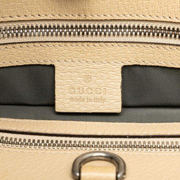 Pre Owned Gucci Grey Medium GG Nylon Off the Grid Convertible Tote