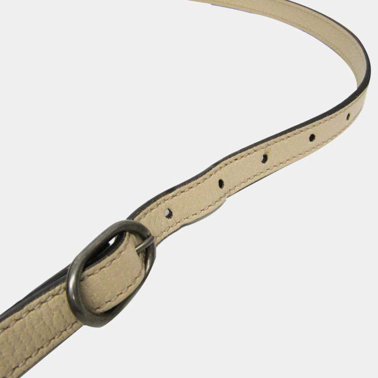 Pre Owned Gucci Blue Off-White Off The Grid GG Nylon Canvas Leather Shoulder Bag