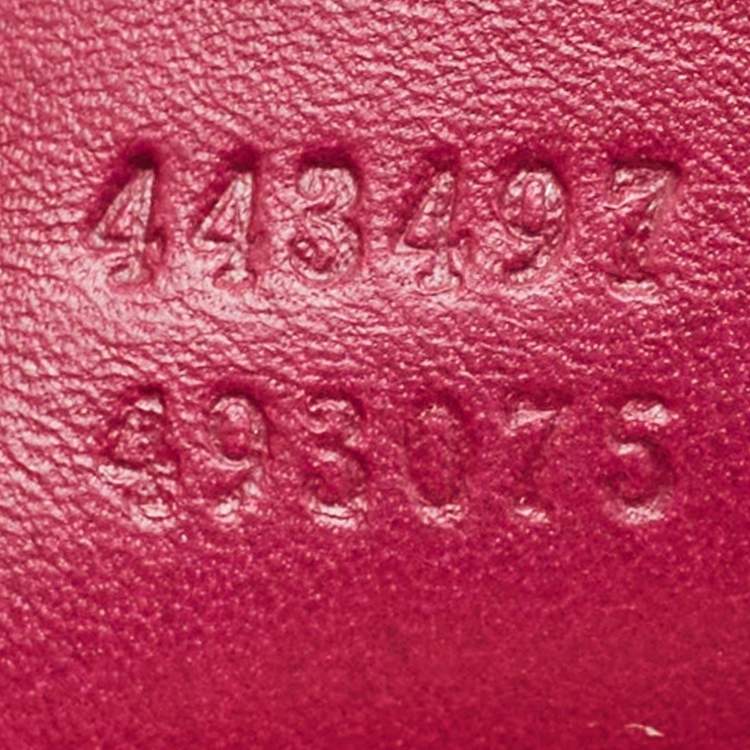 Pre Owned Gucci Purple Matelasse Velvet Small GG Marmont Shoulder Bag